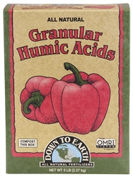 Down To Earth Granular Humic Acid - 5 lb (6/Cs)