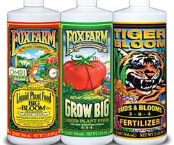 FoxFarm Soil Formula Nutrients Trio, 3 qts